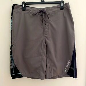 Men’s O’Neill swim shorts, size 32.